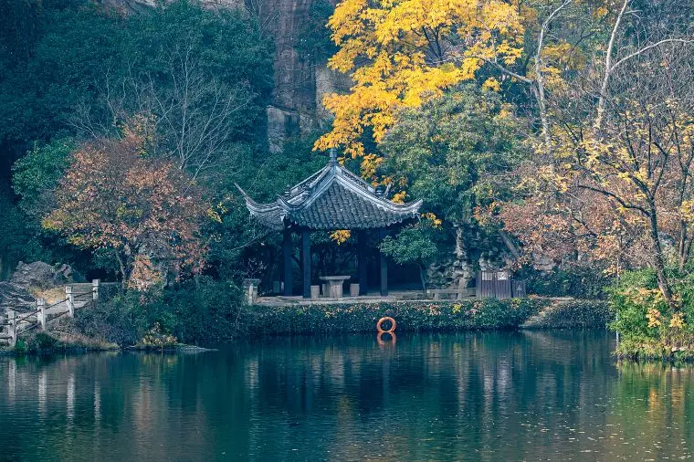 A view of the historic architecture in Shaoxing.
